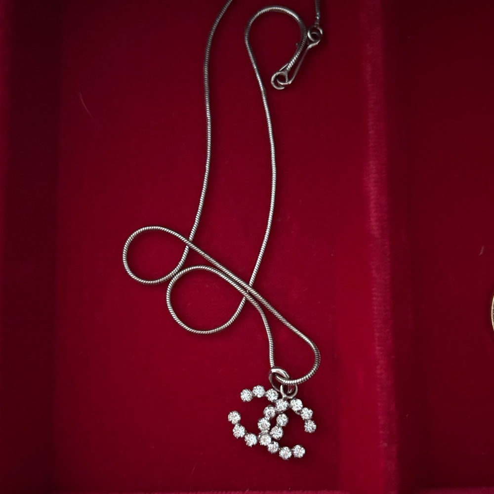 Authentic Vintage Chanel Rhinestone Necklace